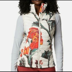 New Columbia Floral Vest